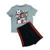 Energy Zone Boys 2 PC Every Day Is Game Day Athletic Shorts & Shirt Set X-Small