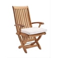 thumbnail image 7 of 7-Piece Teak Dining Set: 69" Folding Table + 6 Warwick Folding/Reclining Arm Chairs, 7 of 7