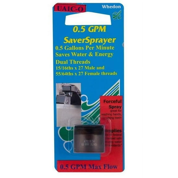 Whedon 4009961 0.94 in. 27M x 0.86 in. 27F Saversprayer Dual Thread Faucet Aerator, Oil-Rubbed Bronze