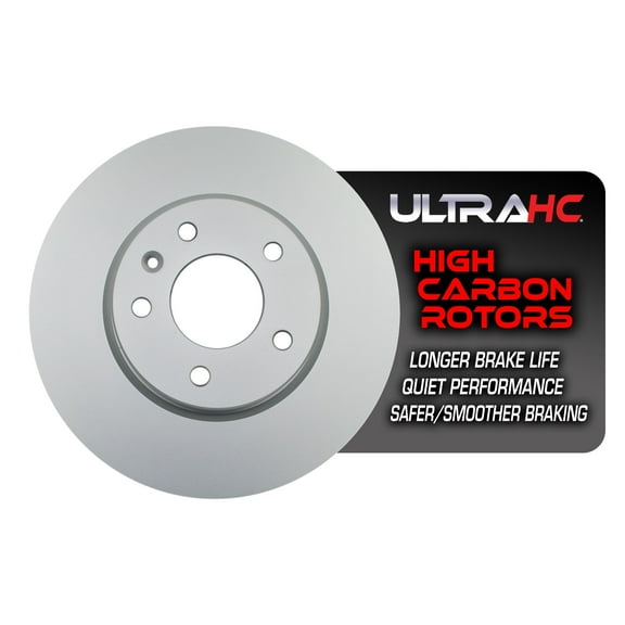 UltraHC Coated High Carbon Brake Rotor, Front UR004423, Buick Verano 2017-2012