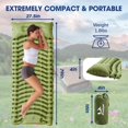 thumbnail image 2 of Almohadilla para dormir Pretyw ultraligera para acampar con almohada y bomba, 2 of 7