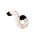 thumbnail image 2 of Fiudx juguetes 14 pulgadas invención animales muñeca de cola hermoso juguete blanco amarillo animales cola casa de juegos accesorio de rendimiento juguetes interactivos para padres e hijos, 2 of 6
