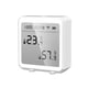 thumbnail image 3 of Detector de sensores de humedad de temperatura WIFI TUYA INTERIOR Pantalla digital Termómetro Notificación Hygrómetro de hogar Eigraketly  HA059428-00B, 3 of 7
