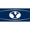 thumbnail image 2 of BYU Cougars 7' x 16' Logo Double Garage Door Decor, 2 of 3