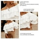 thumbnail image 4 of Top Con Volantes En Capas Para Mujer Camisa Con Volantes En Capas Para Mujer Blusa Con Hombros Descubiertos Blusa En Capas Con Volantes Manga Larga Busto Fruncido Suelta Top De ANGGREK Ocean Broad Surfboard Fins, 4 of 6