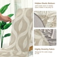 thumbnail image 5 of Yayeee 2 Pack Dining Chair Covers Stretch Parson Chairs Slipcovers Seat Protector, Light Brown Pattern, 5 of 6