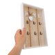 thumbnail image 5 of 1 caja de almacenamiento de madera de estilo europeo, multifuncional, para llaves, ganchos para ropa y estante de almacenamiento para decoración de pared del hogar (HOGAR), 5 of 7