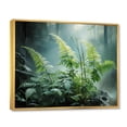 thumbnail image 2 of Designart "Ferns love expression III" Floral Floater Framed Wall Art Living Room, 2 of 7
