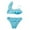 Blue, variant on LNMQLPDBS One Piece Swimsuit Girls Toddler Girls Swimsuit Girls' Fashion Bikini Sets Girls Size 7/8 Clothes Girls Clothes Size 10 12 Trendy Teenage Girl Clothes 14/16 Clothes 10 Year Old Girl