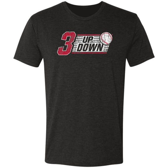 Three Up Three Down Tri-Blend Tee