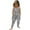 White, variant on Stylish Girls Romper Jumpsuit Toddler Outfit Leopard Print Summer Casual Wear for Kids