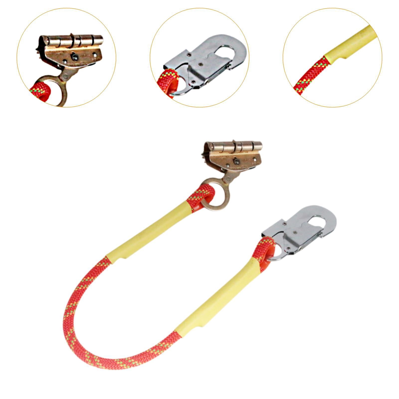 Wswqop Rope Self Locking Fall Arrester Fall Protection Sturdy Lightweight Climbing Rope