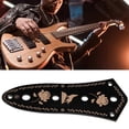 thumbnail image 4 of Bass Guitar Accessory,GE103 Metal Control Plate Jazz Bass Accessory Bass Guitar User-Friendly Design, 4 of 8