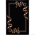 thumbnail image 2 of Allstar Black Woven High Quality Rug. Traditional. Persian. Flower. Western. Design Area Rug (5' 2" x 7' 1"), 2 of 7