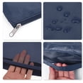 thumbnail image 3 of Unique Bargains 8 Pcs Zipper Design Packing Cube Set for Luggage Navy Blue, 3 of 5