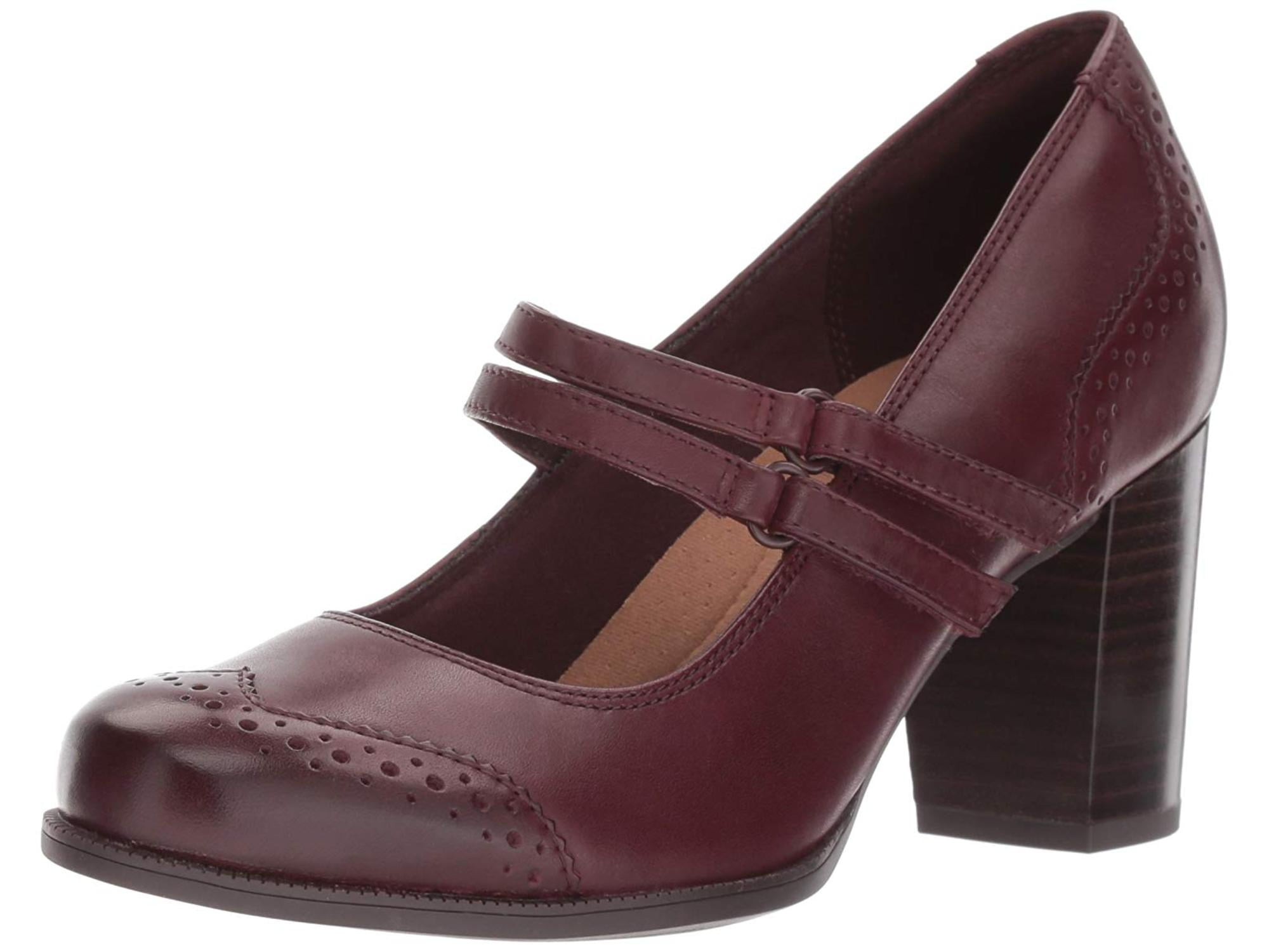 clarks wide width heels
