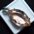 thumbnail image 3 of 80.0Ct Marquise Padparadscha Sapphire 925 Sterling Silver Pendant CERTIFIED Gems, 3 of 6