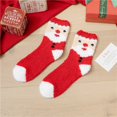 thumbnail image 6 of Sales 2026 Women Socks Under $5 GIJNRIUIUA Light Green Crew Socks Plush Slipper Socks Women Colorful Warm Fuzzy Socks Cozy Soft for Winter Indoor Ankle Socks, 6 of 8