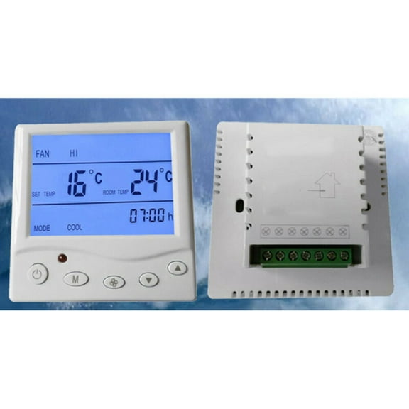 Digital Floor Heating Indoor Thermostat 220V Lcd Programmable Heating Controller