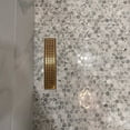 thumbnail image 2 of The Tile Life Santorini Honeycomb 12"  12"  Carrara Polished Marble Mosaic Floor and Wall Tile, 1 Sheet, 2 of 5