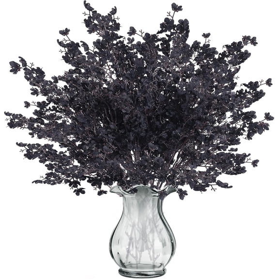 6 Pcs Babys Breath Artificial Flowers Gypsophila Bouquets Bulk Real Touch Fake Silk Flowers for Home Wedding DIY Floral Arrangement Kitchen Table Centerpiece Festival Decoration