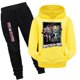 thumbnail image 3 of Nueva sudadera con capucha Monster High Boutique, ropa para correr para niños, sudadera con capucha y pantalones, conjunto de 2 piezas, ropa deportiva para niñas pequeñas, 3 of 5