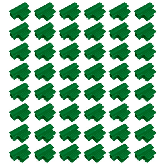 VONKY 11cm Greenhouse Film Clamps Netting Tunnel Hoop Clips Shed Season Stakes Pipe Snap Set Household Gardening Supplies 48 Pieces