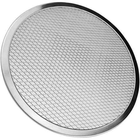 

Round Aluminum Screen Baking Screen -Rim Crisper Pan 6 Silver 8inch
