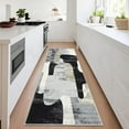 thumbnail image 6 of Shininglove Modern Abstract Area Rugs for Living Room, Non-Slip, Washable, Low Pile, Stain-Resistant Contemporary Indoor Carpet for Bedroom Dining Room Home Office, 6 of 9