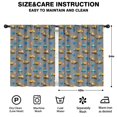 thumbnail image 2 of Blackout Kids Curtains,Cartoon Construction Vehicles Hearts Childrens Insulated Curtains Set Of 2,Bedroom Essentials,Toddler Room Decor 42"x54", 2 of 5