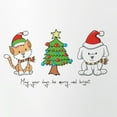 thumbnail image 2 of CafePress - Cat And Dog Christmas Pint Glass - Pint Glass, Drinking Glass, 16 oz. CafePress, 2 of 4