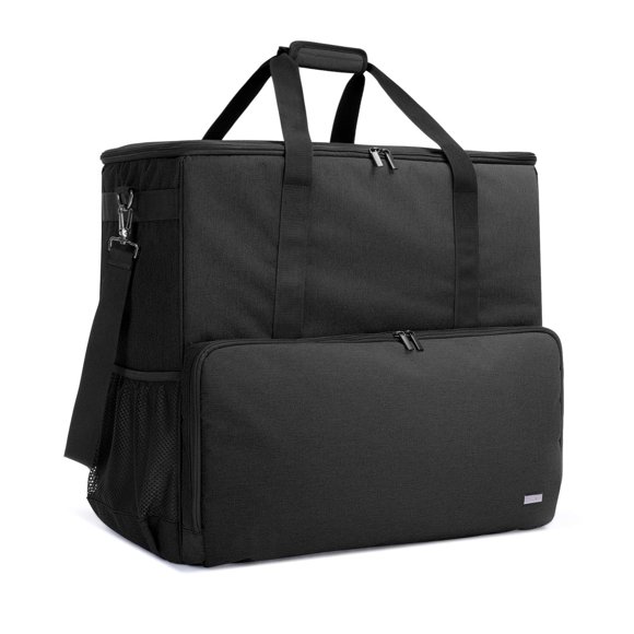 Funda de transporte para PC CURMIO, bolsa de viaje de escritorio de nailon negro