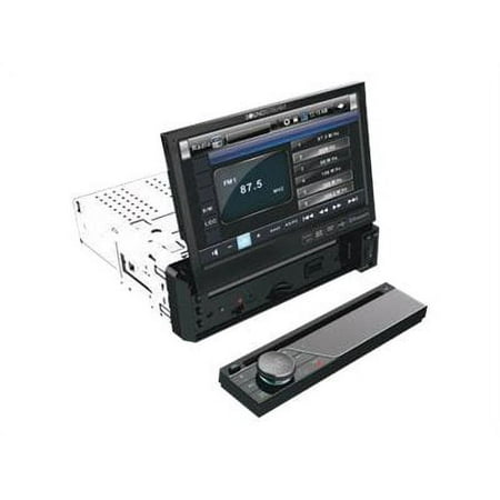 Soundstream - In-Dash CD/DVD/DM Receiver - Built-in Bluetooth with Detachable Faceplate - Black