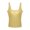 Yellow, variant on tarylea Womens Tank Tops Built in Bra Sleeveless Built in Bra Square Neckline Fitted Tops Casual Summer Plain Color Tops