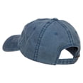 thumbnail image 3 of Thin Grey Line Silver Flag Embroidered Washed Cap - Navy OSFM, 3 of 5