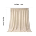 thumbnail image 3 of Horivan Rideaux de Patio Extérieur 98x63 Pouces Résistants à la Décoloration Imperméables en Polyester pour Pergola, Gazebo, Véranda, 3 of 6