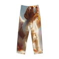 thumbnail image 6 of Goofa Rainbow English Cocker Spaniel Pattern Printed Soft Pajama Pants for Men, Wide Leg Comfy Casual Lounge Yoga Pants-Medium, 6 of 9