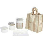 Tiger Corporation LWR-A072 Thermal Lunch Box, Champagne Gold