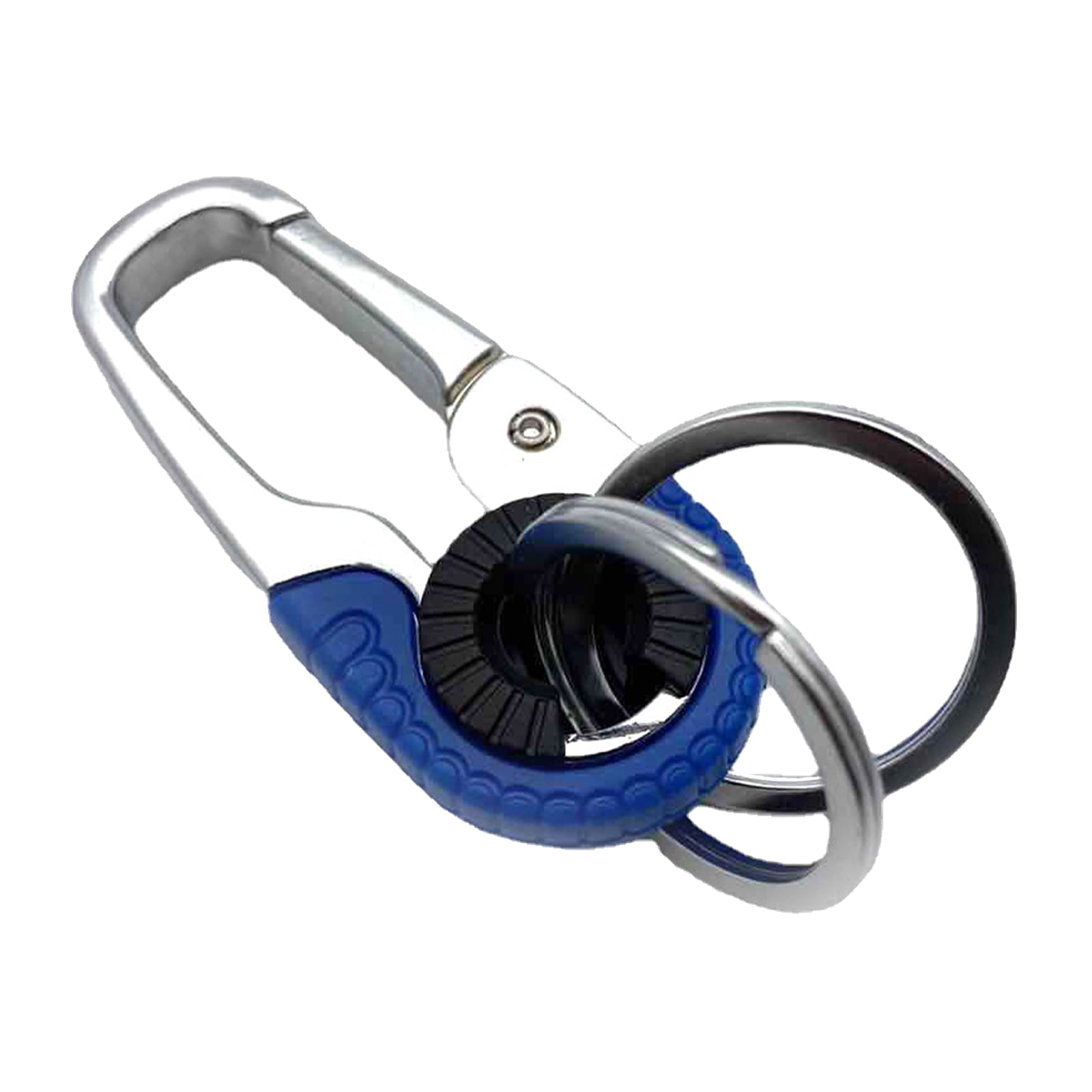 Details about   Keychain Key Ring Hook Outdoor Stainless Steel Buckle Carabiner Climbing Tool 