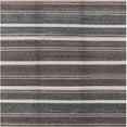 thumbnail image 1 of Ahgly Company Indoor Square Mid-Century Modern Black Oriental Area Rugs, 6' Square, 1 of 6