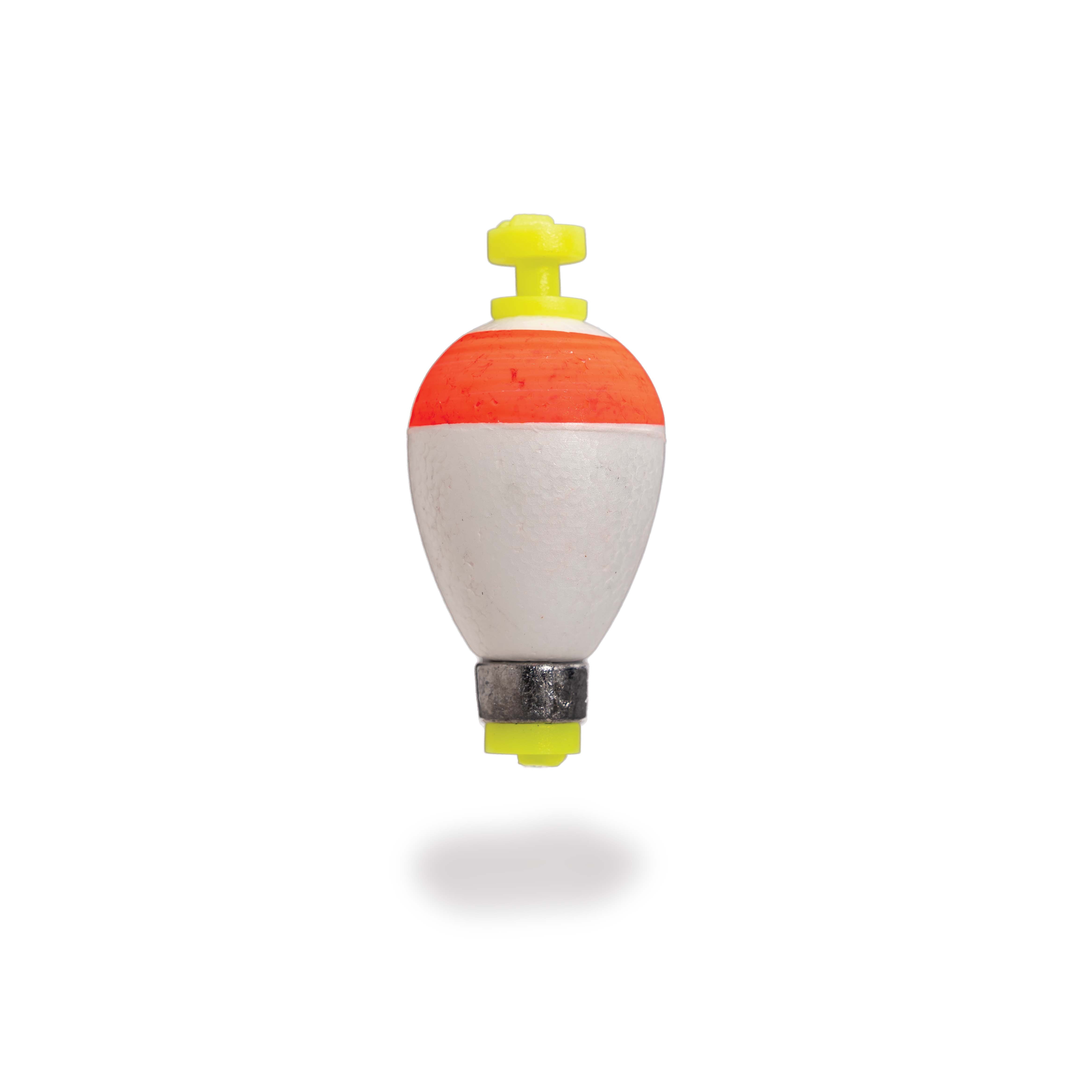 Comal Weighted Pear Snap-On Fishing Bobbers, 1.25-Inch, 3-Pack