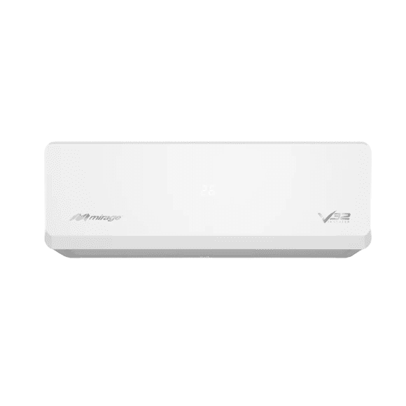 Aire Acondicionado Minisplit Mirage INVERTER V32, frio/calor, 26,000 BTU, gas R32, 220v