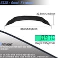thumbnail image 5 of Gloss Black Rear Trunk Spoiler For Honda Accord 10th Gen Sedan 2018-2022 Impact Resistance ABS Plastic High Strength Trunk Spoiler Wing, 5 of 7