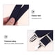 thumbnail image 3 of 2 pinzas para guantes, sujetaguantes, colgador de gorro, pinza para manoplas, pinza elástica ajustable para guantes y gorros para niños, para exteriores en invierno (azul oscuro), 3 of 7