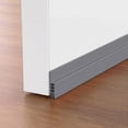 thumbnail image 2 of DefiDgd Under Door Draft Stopper Roll,Self-Adhesive Flexible Rubber Door Sweep,Weather Stripping Gap Filler for Air Blocking Bedroom Home Door Bottom Indoor Decor(Gray), 2 of 6