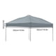 thumbnail image 2 of Carpa Telescópica Plegable de Tela Gruesa, Impermeable y Resistente Al Sol | Amplia (300 X 300 Cm) | Tela de Protección Solar | Hebillas Resistentes | Fácil Montaje | Impermeable y Resistente Al Desg, 2 of 3