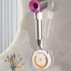 thumbnail image 2 of Wall Mounted Hair Dryer Holder,360Rotation Lazy Hair Dryer Bracket Adjustable Blow Dryer Stand Rack with Cable Hanger,B, 2 of 5