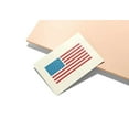 thumbnail image 3 of Twigs Paper American Flag Note Cards 12 Pack, Blank A2 with Envelopes, USA Made, 3 of 6