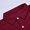 thumbnail image 6 of Polo Shirts for Men under Shirt Long Sleeve Men Long Sleeve Thermal Shirt Layering Running Mens Clothes Short Mens Medium Boys Sleepers Shirts Dressy RD2 XL, 6 of 7