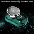 thumbnail image 4 of 1 Set Portable Mini Shaver for Men USB Rechargeable Wet Dry Use Low Noise High-Speed Electric Razor Set, 4 of 8